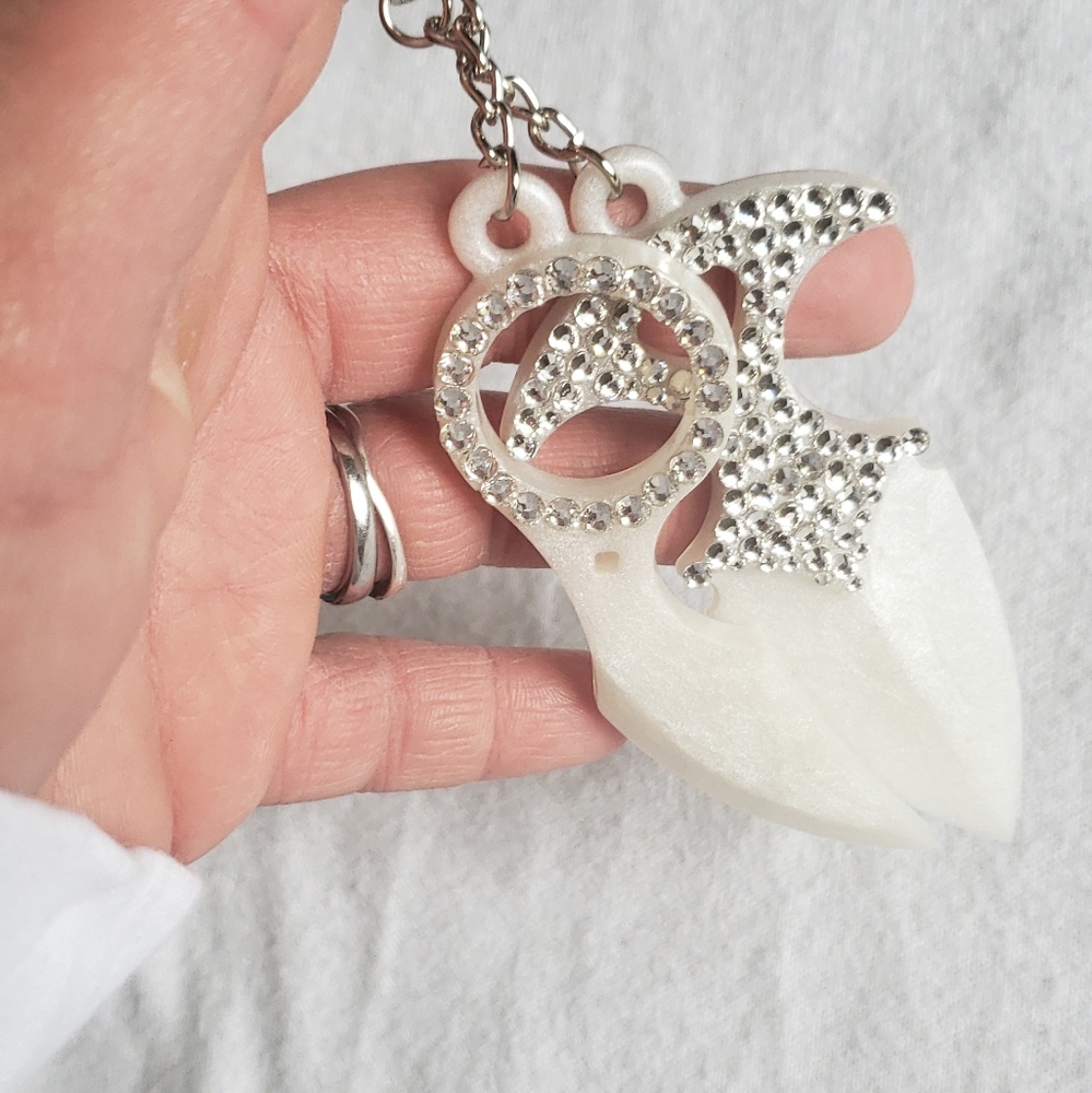 Safety Keychains With Rhinestones - Picture 4 of 6